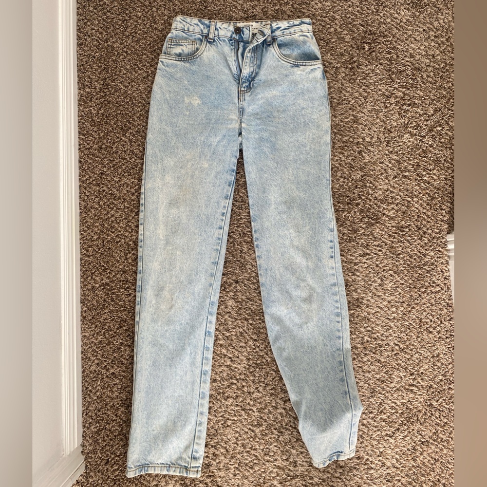 Cotton on acid wash jeans size 2
